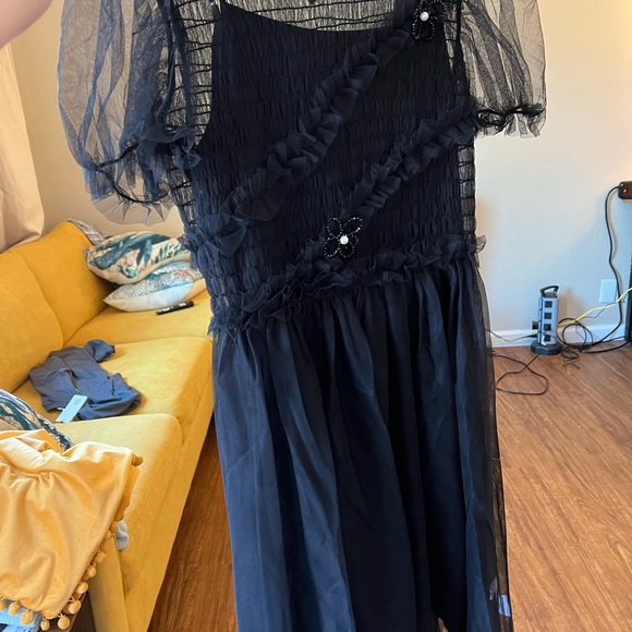 New Women black dress never worn, with tag - Picture 5 of 5